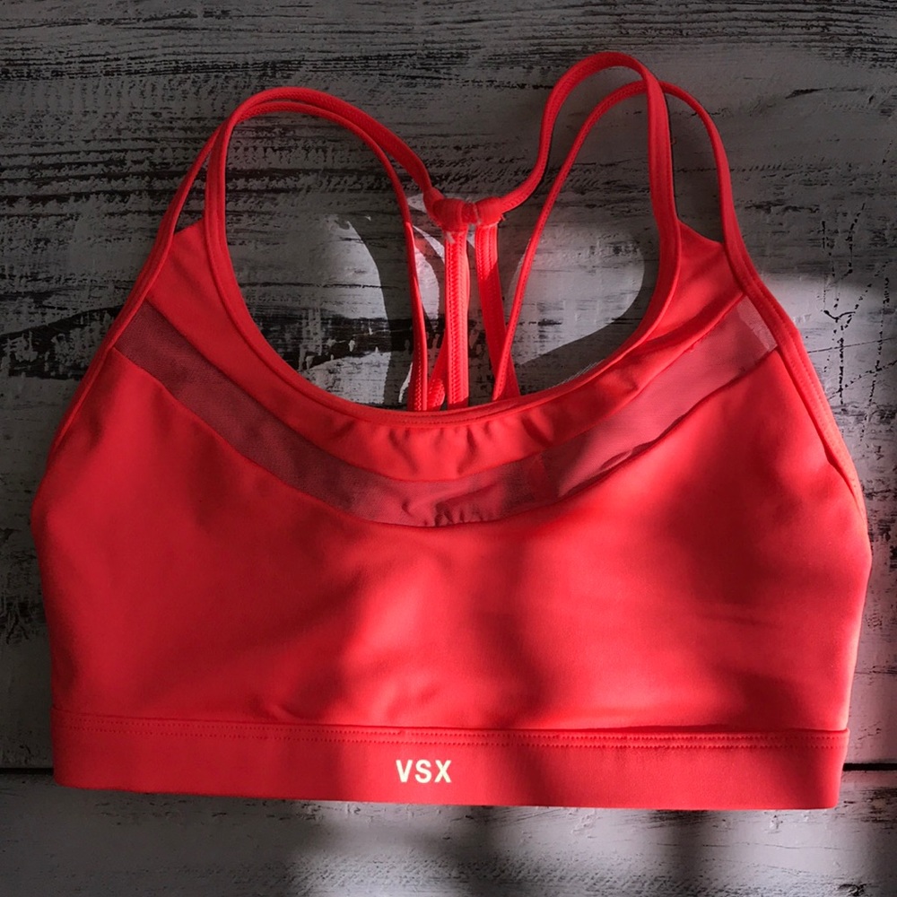 Victoria’s Secret VSX light Strappy Sports Bra